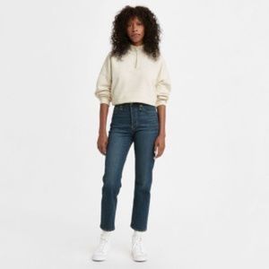 Levi's Wedgie Straight Jeans in Mental Block